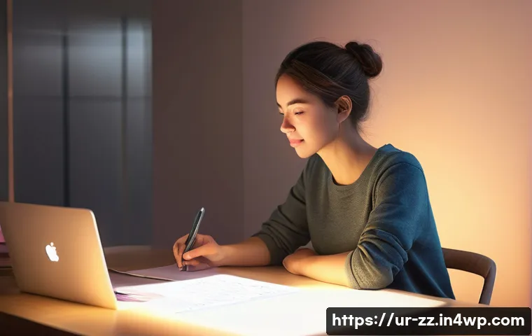 생성적 대화법의 정서적 요소 - **Prompt:** A young adult, dressed in comfortable, modest casual wear, sits at a clean, modern desk ...